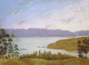 Leverett Pond by Erastus Salisbury Field Oil Painting