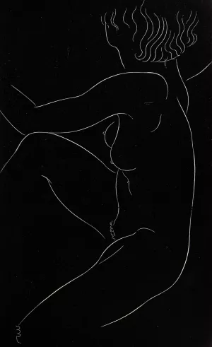 Twenty-five nudes 02 by Eric Gill Oil Painting