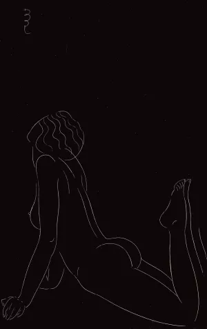 Twenty-five nudes 03 by Eric Gill Oil Painting