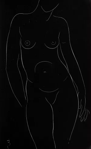 Twenty-five nudes 04 Oil painting by Eric Gill