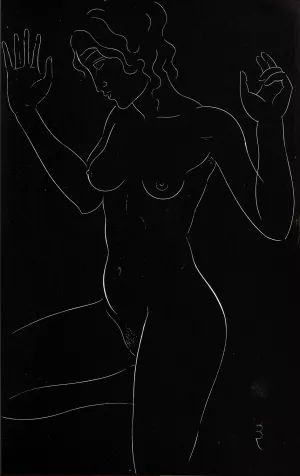 Twenty-five nudes 06 by Eric Gill Oil Painting