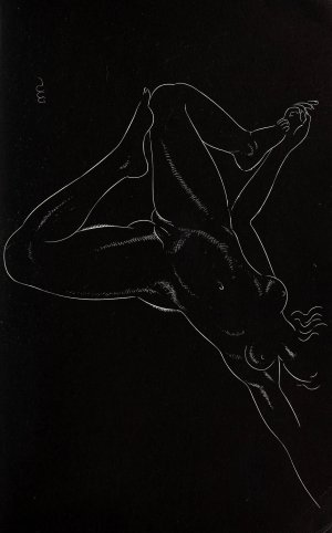 Twenty-five nudes 08 by Eric Gill Oil Painting