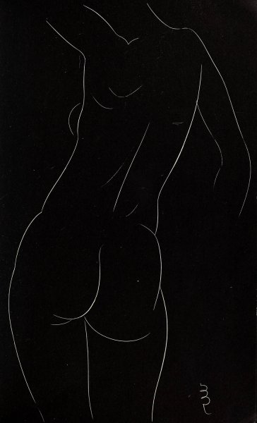 Main Product Photo of Twenty-five nudes 09  Painting by Eric Gill