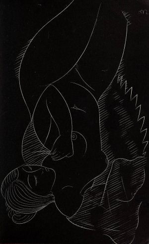 Twenty-five nudes 10 by Eric Gill Oil Painting