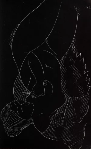 Twenty-five nudes 10 Oil painting by Eric Gill