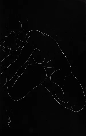 Twenty-five nudes 11 by Eric Gill Oil Painting