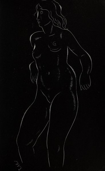 Main Product Photo of Twenty-five nudes 18  Painting by Eric Gill