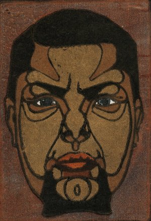 Self-Portrait by Eric O. W. Ehrstrom Oil Painting