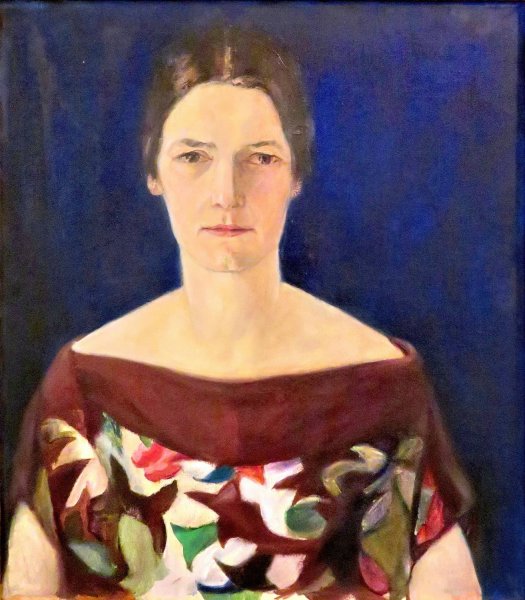 Portrat Hildegard Heise by Erich Dummer - Hand-Painted Oil Painting Reproduction