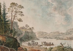 Norsk landskab by Erik Pauelsen Oil Painting