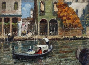 Venezia by Erma Zago Oil Painting
