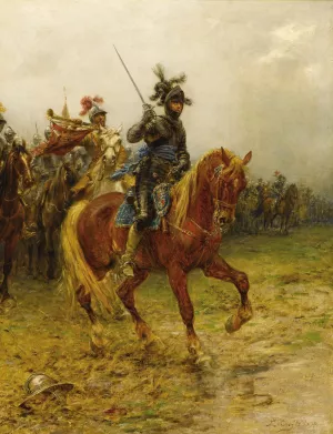 Prince Rupert by Ernest Crofts Oil Painting