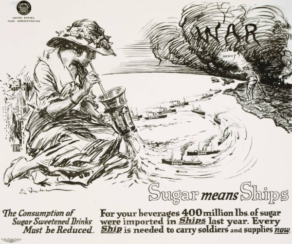 Main Product Photo of Sugar means ships  Painting by Ernest Fuhr