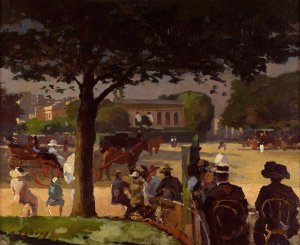 Le Palais Rose by Ernest Jules Renoux Oil Painting