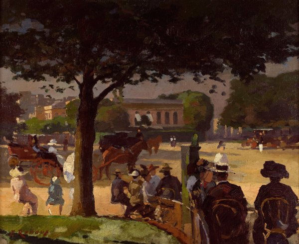 Le Palais Rose  by Ernest Jules Renoux - Hand-Painted Oil Painting Reproduction