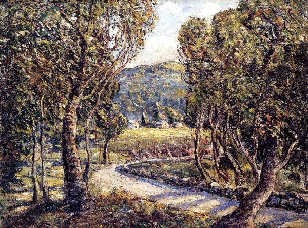 Main Product Photo of A Turn Of The Road Tennessee Painting by Ernest Lawson