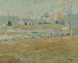 An Abandoned Farm by Ernest Lawson Oil Painting