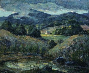 Approaching Storm by Ernest Lawson Oil Painting