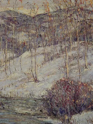 Blue Stream No. 2 Oil painting by Ernest Lawson
