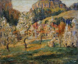 May in the Mountains by Ernest Lawson Oil Painting