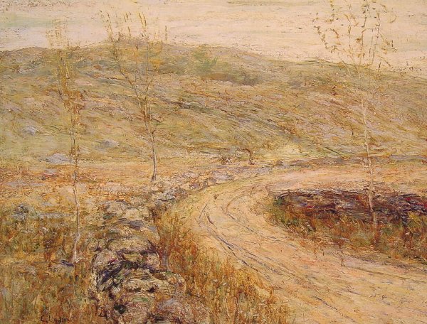 Main Product Photo of Road in Spring Painting by Ernest Lawson
