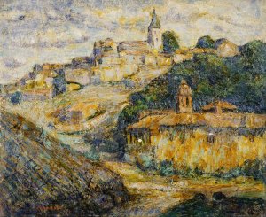 Twilight in Spain by Ernest Lawson Oil Painting