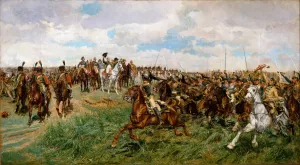 Friedland by Ernest Meissonier Oil Painting