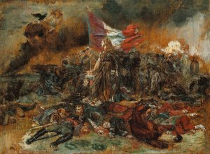 The Defense of Paris by Ernest Meissonier Oil Painting