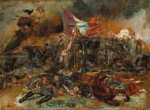 The Defense of Paris by Ernest Meissonier Oil Painting