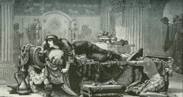 Main Product Photo of Vashti Painting by Ernest Normand