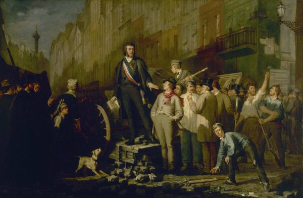 Alphonse Baudin  by Ernest Pichio - Hand-Painted Oil Painting Reproduction