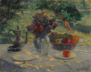 Naturaleza en silencio by Ernesto De La Carcova Oil Painting