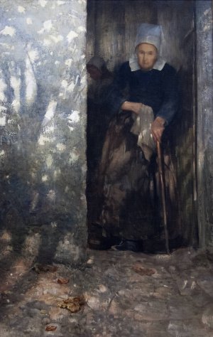 Autumn Sunshine by Ernst Josephson Oil Painting
