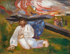 Christ by Ernst Josephson Oil Painting
