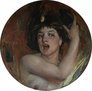 Dynamite by Ernst Josephson Oil Painting