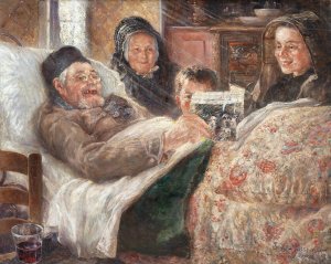 La joie de vivre by Ernst Josephson Oil Painting
