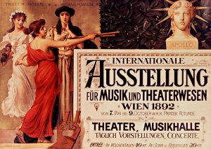 Internationale Austellung fur Musik und Theaterwesen, Wien 1892 by Ernst Klimt Oil Painting