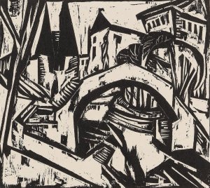 Elisabeth-Ufer by Ernst Ludwig Kirchner Oil Painting