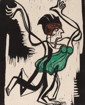 Palucca by Ernst Ludwig Kirchner Oil Painting