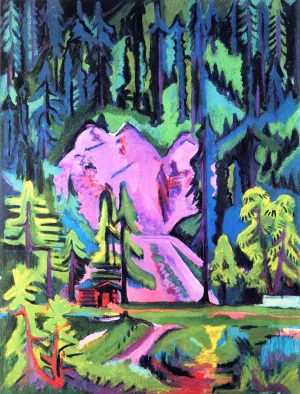 Quarry Floor in the Wild by Ernst Ludwig Kirchner - Oil Painting Reproduction