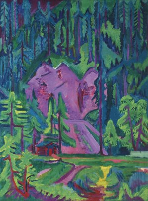Steinbruch bei Wildboden by Ernst Ludwig Kirchner Oil Painting