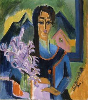 Sunday in the Alps Oil painting by Ernst Ludwig Kirchner