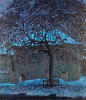 Mesnerhaus in Melk by Ernst Stohr Oil Painting