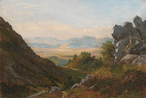 Zugeschrieben - Aus der Campagna bei Rom Oil painting by Ernst Willers
