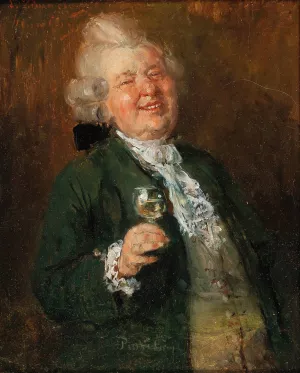 Cheers by Ernst Zimmermann Oil Painting