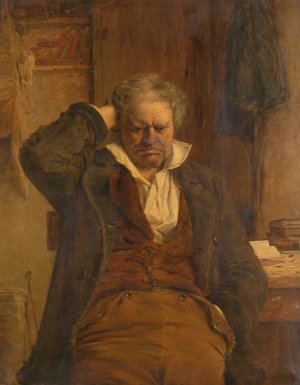 Bothered by Erskine Nicol Oil Painting