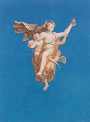 Psyche is carried to Mount Olympus by Erwin Speckter Oil Painting