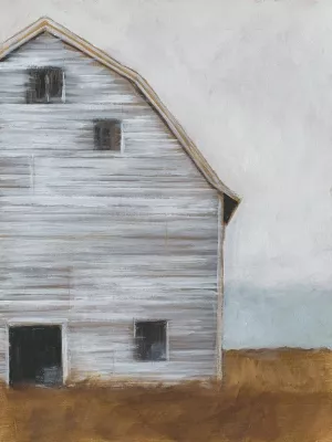 Abandoned Barn I by Ethan Harper Oil Painting