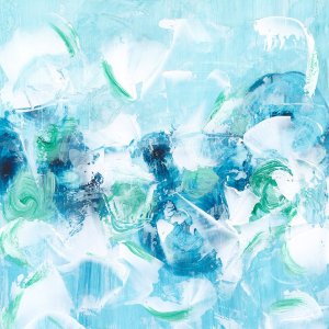 Abstract Cloud Cover II Oil painting by Ethan Harper