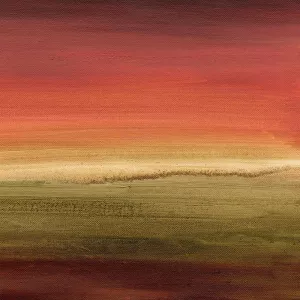 Abstract Horizon I Oil Painting by Ethan Harper - Contemporary